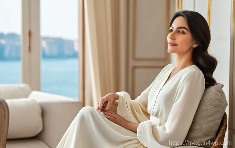 상대방의 감정을 고려한 경계 설정 - **Prompt Title: The Calm Embrace of Self-Respect**
    **Description:** An image capturing the seren...